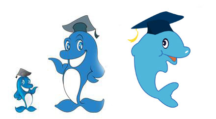 精英特快速阅读训练软件吉祥物-小海豚